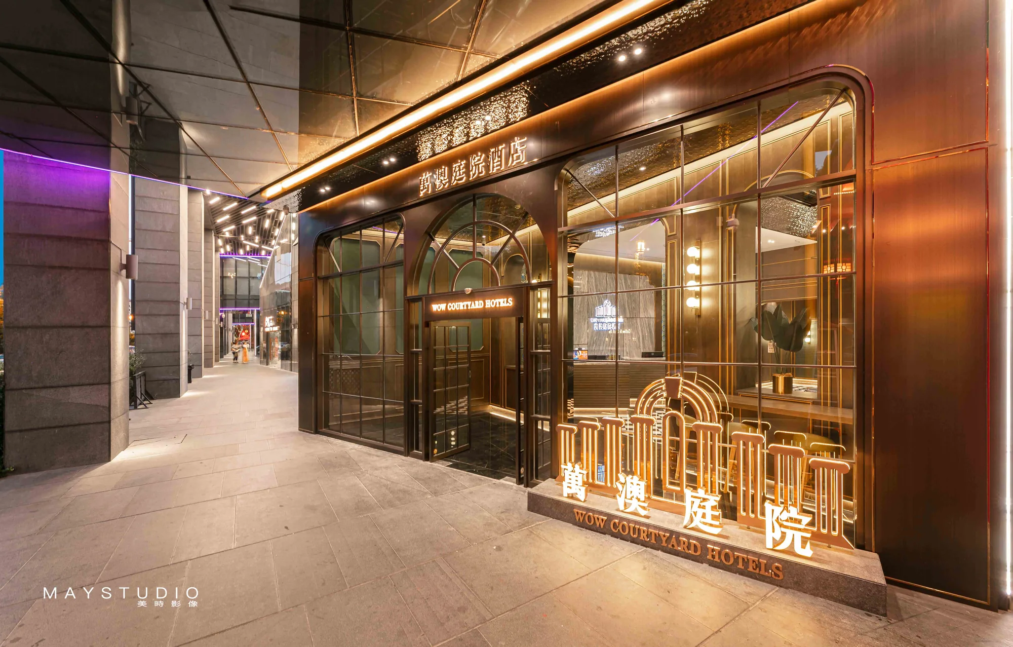 Hotel architecture and exterior photography in China