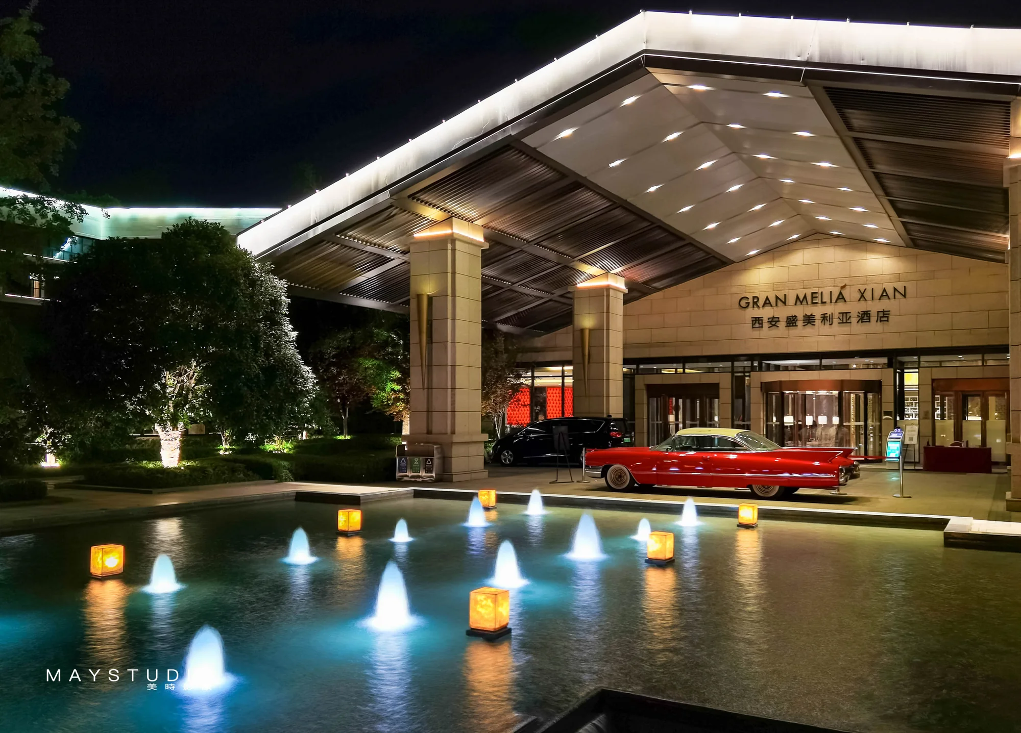 Hotel architecture and exterior photography in China