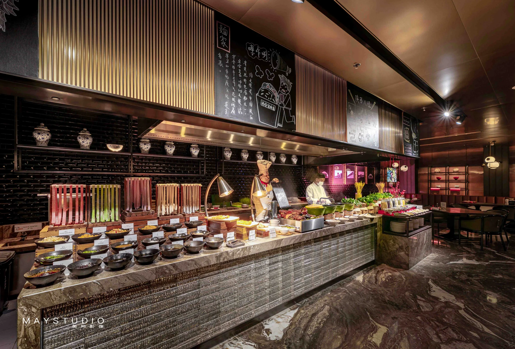 Hotel interior photographed for a hospitality project in China