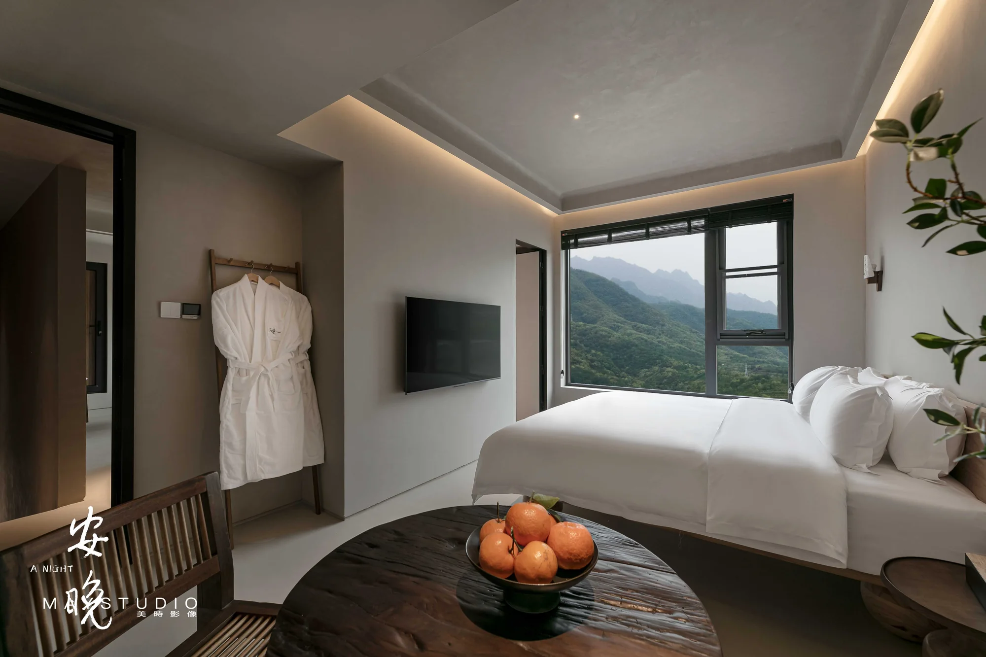 Hotel interior photographed for a hospitality project in China
