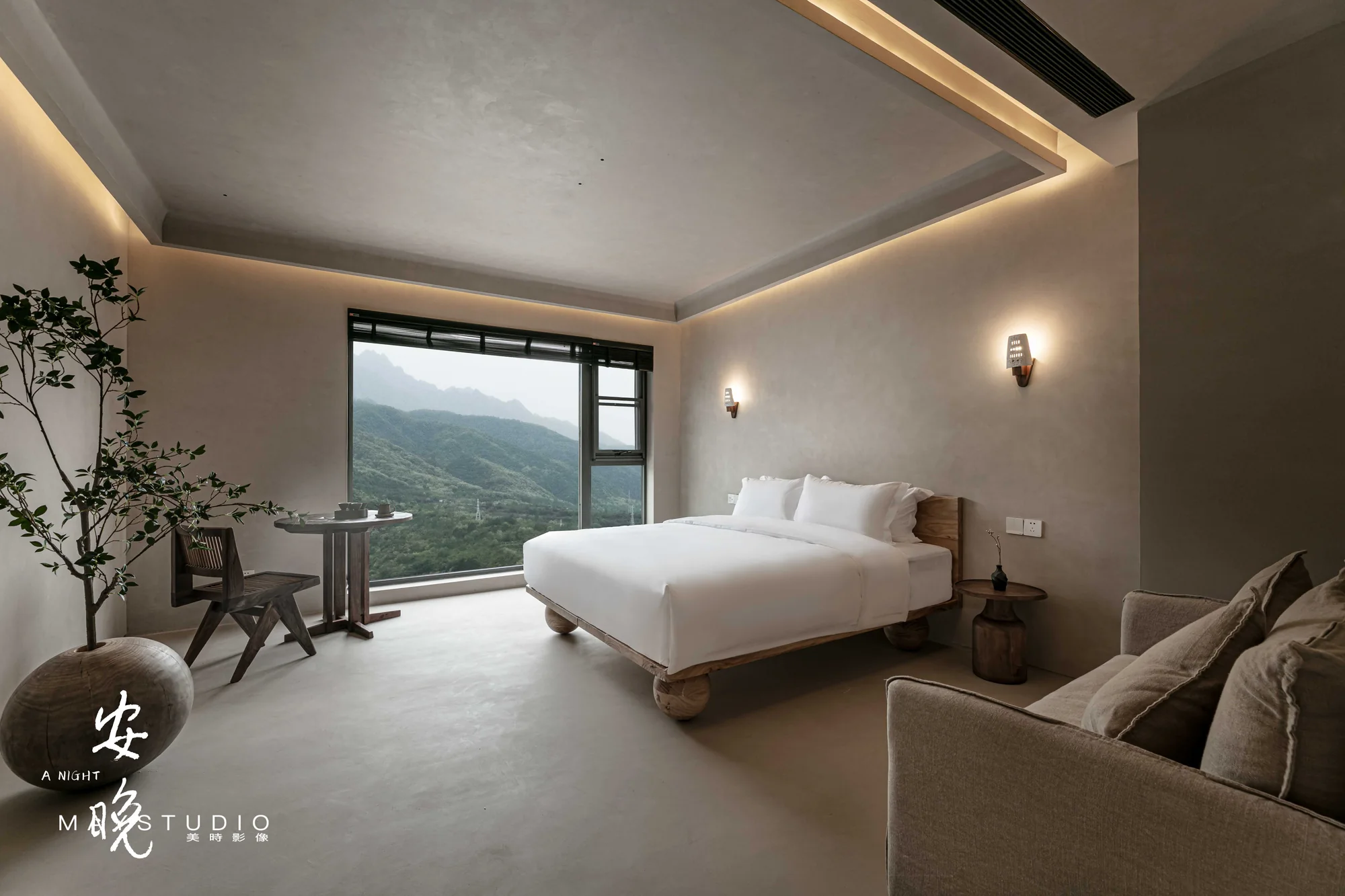 Hotel interior photographed for a hospitality project in China