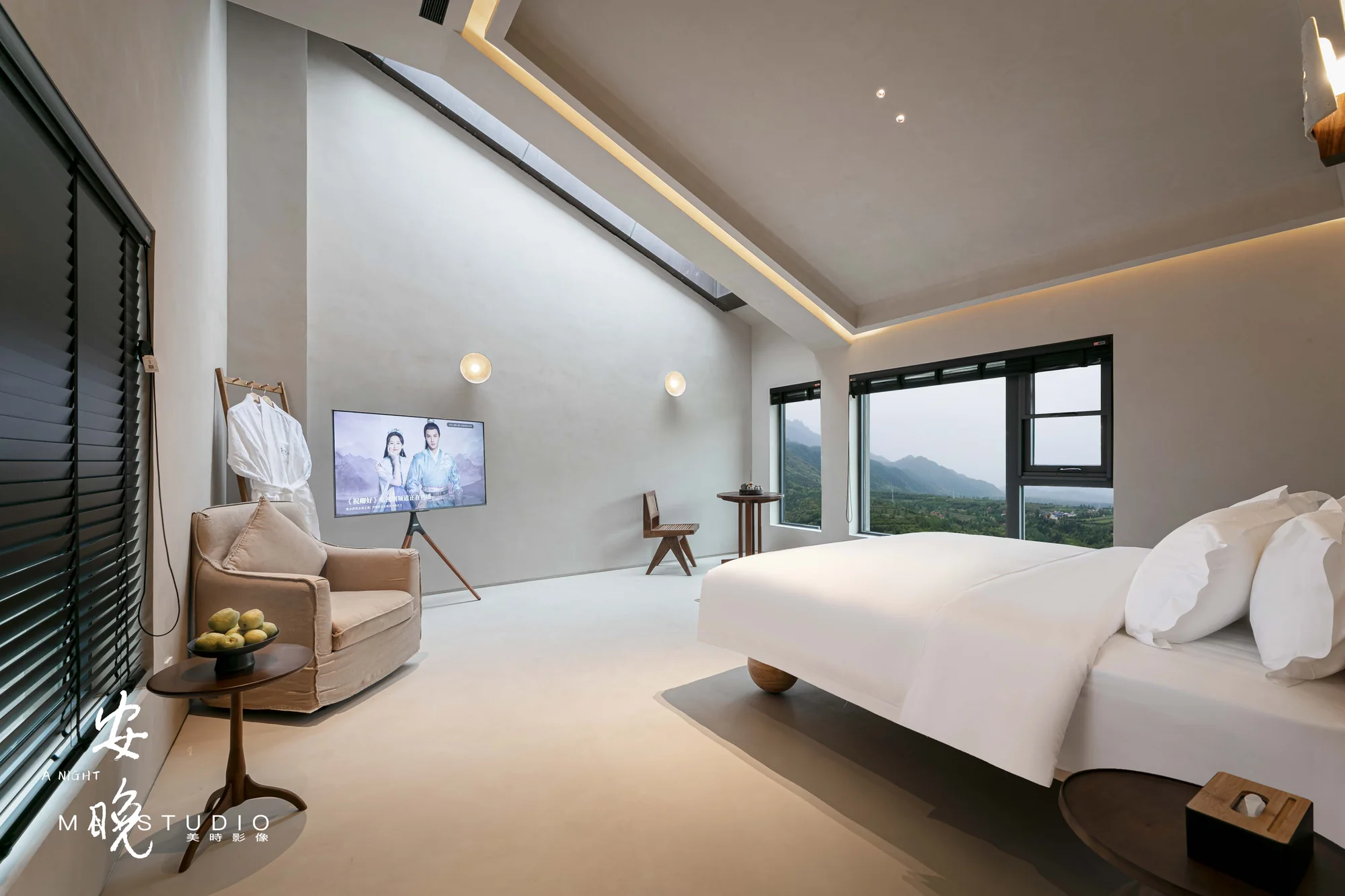 Hotel interior photographed for a hospitality project in China