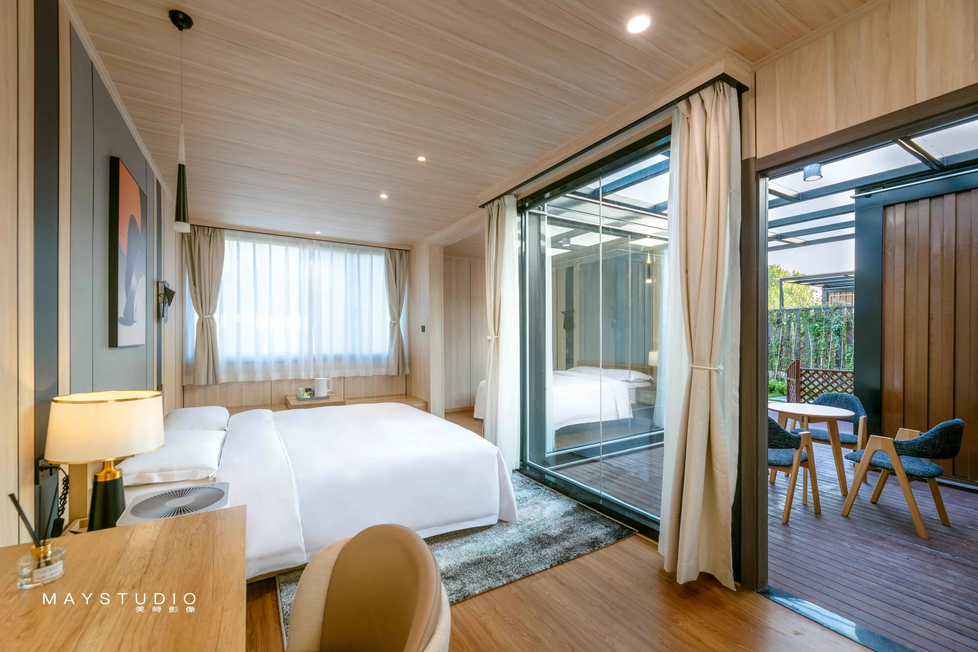 Hotel interior photographed for a hospitality project in China