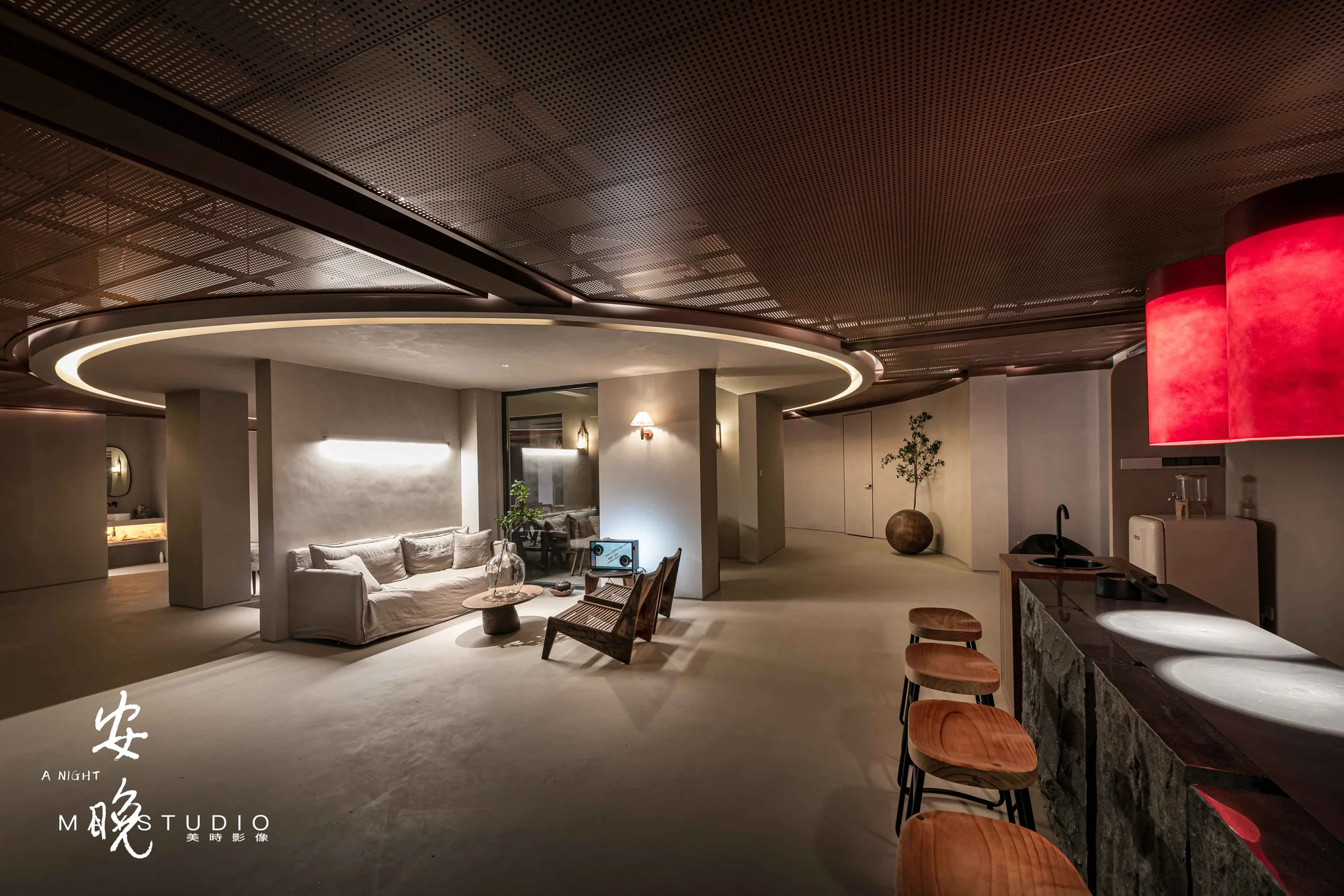 Hotel interior photographed for a hospitality project in China