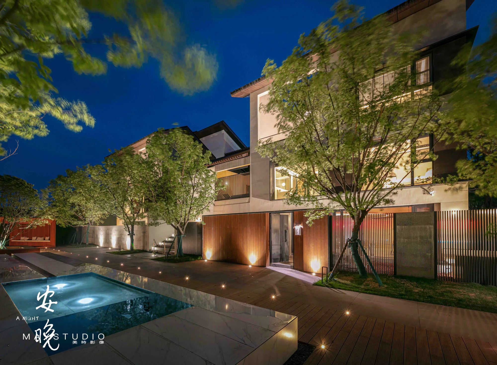 Hotel architecture and exterior photography in China