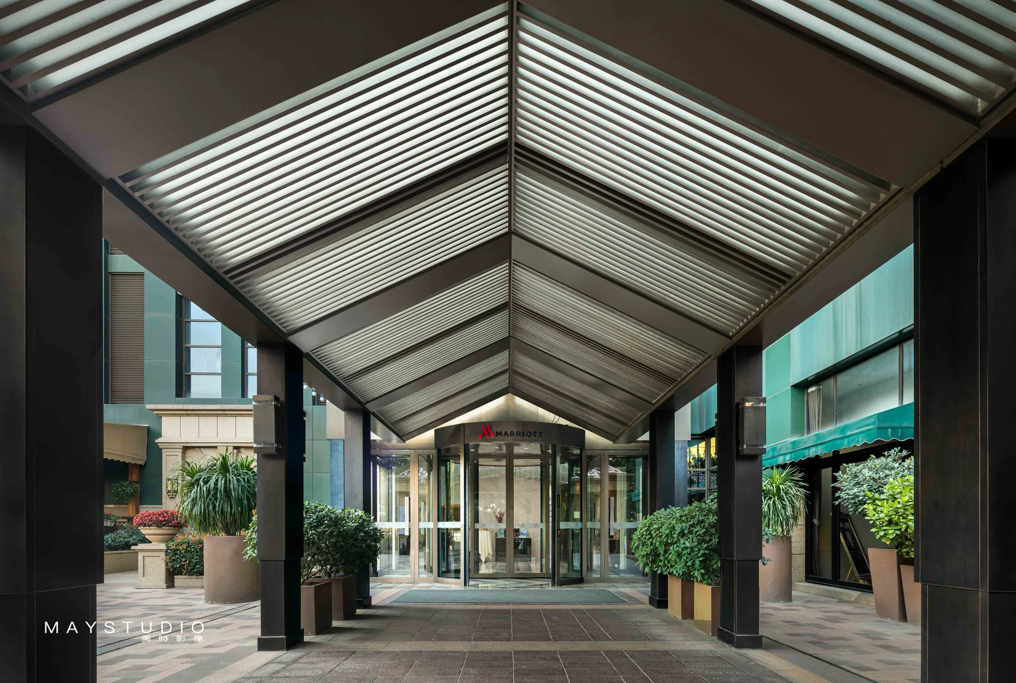 Hotel architecture and exterior photography in China