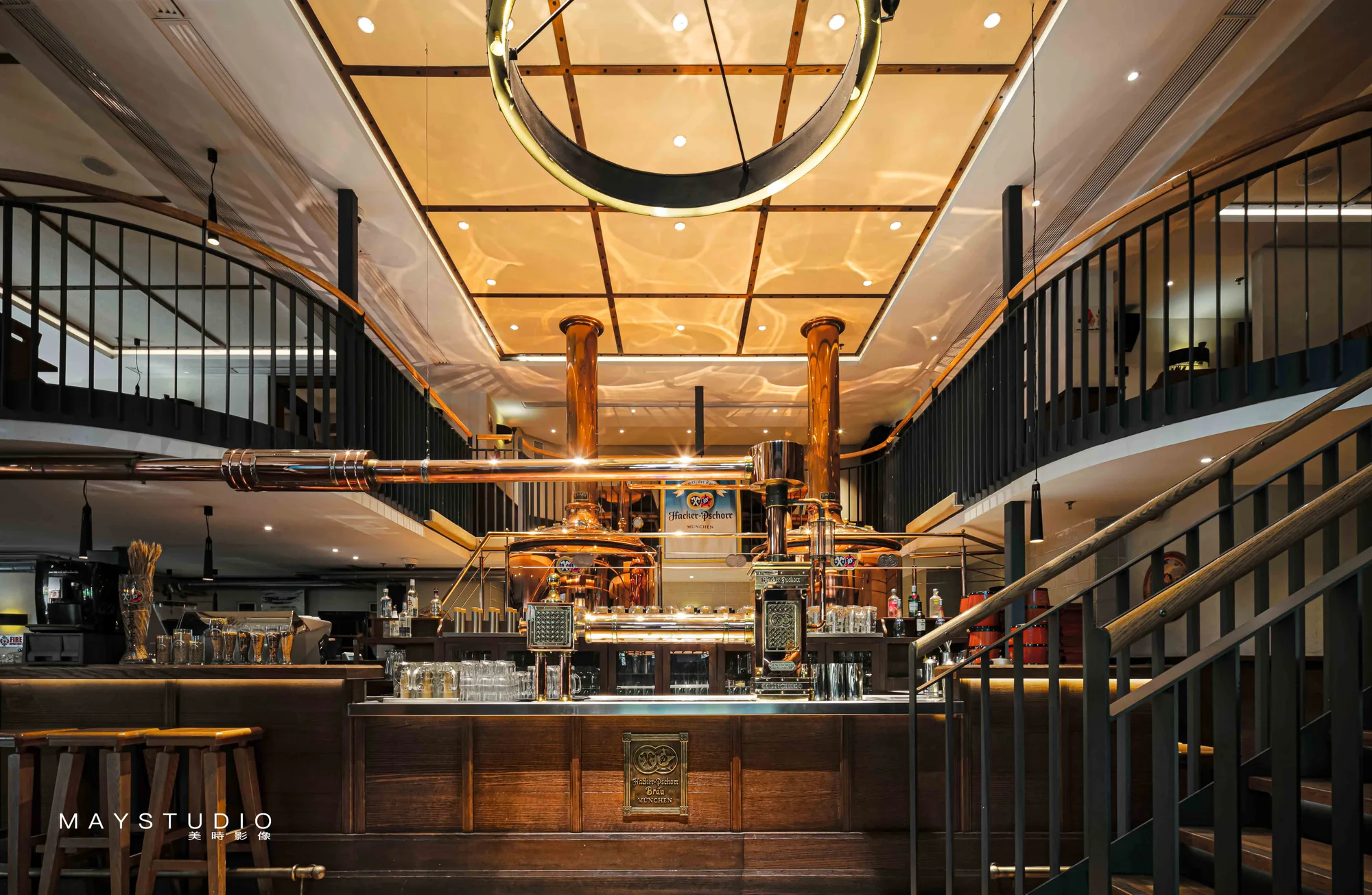Hotel interior photographed for a hospitality project in China