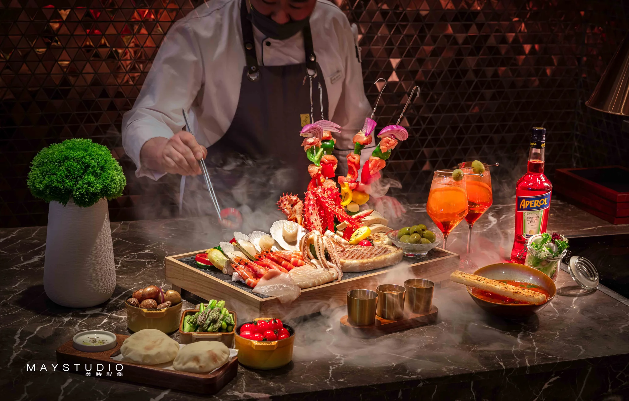 Hotel restaurant food and beverage photography in China